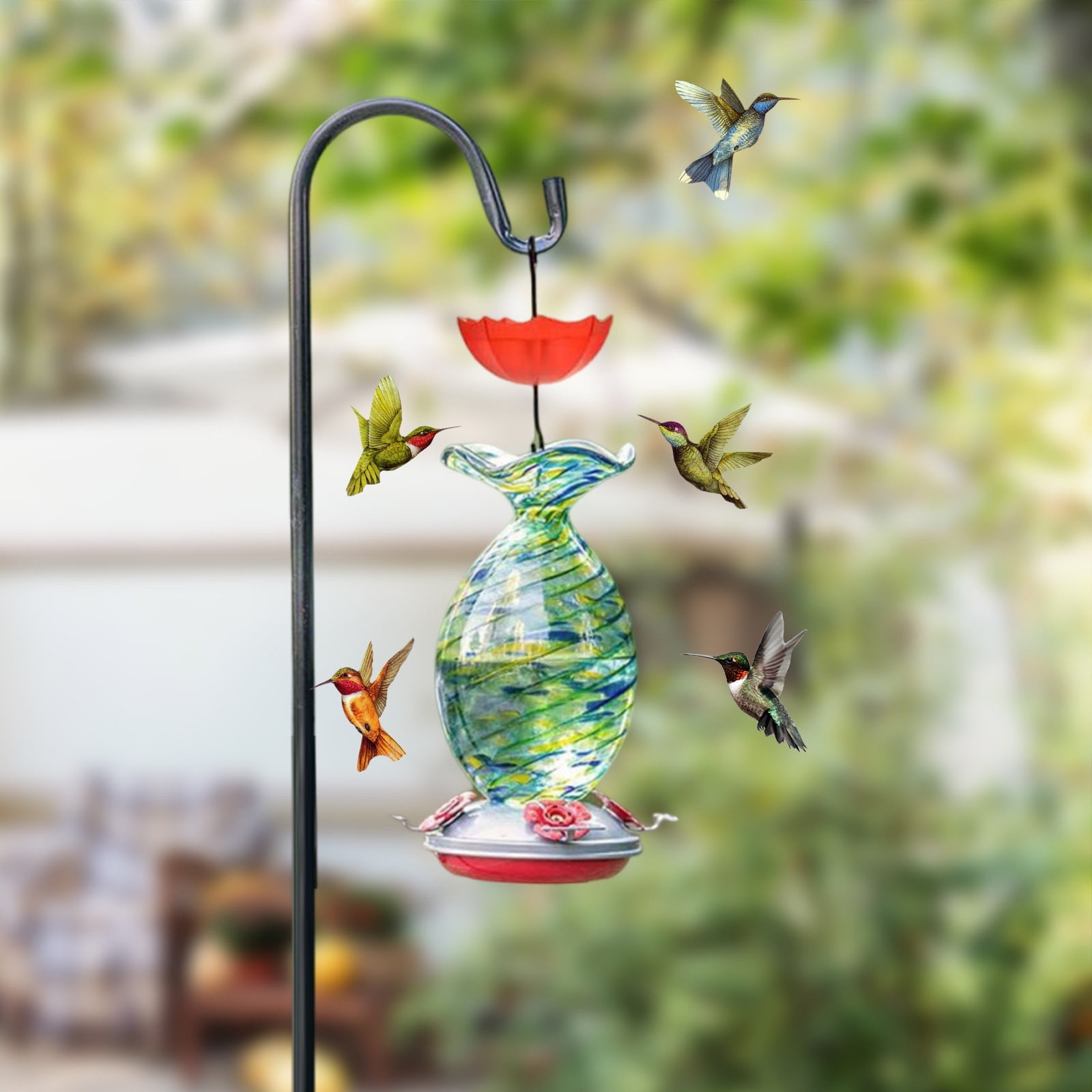 EUDIDV Suet Bird Feeder New Hummingbird Feeder Ant Hook Ant Hook City Protection River Ant Hook Accessories Avian Feast Station