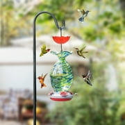 Hummingbird Feeder Shade Cover,Shepards Hooks for Outdoor Bird Feeder Pole,3.85 Inch Hanging Ant Moat,Red Ant Guard Feeder Accessory Hooks, for Garden Patio Hanging Feeder, Sturdy and Leak-Proof