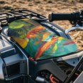 thumbnail image 2 of Uorisanigo ATV Seat Cover Mushroom FrogMotorcycle Passenger Seat Cushion Cover Four-Wheeler Breathable Waterproof Elastic Polyester Fabric, Universal Fit Most ATV, 2 of 7