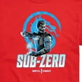 thumbnail image 3 of Mortal Kombat - Sub Zero Mk1 - Men's Short Sleeve Graphic T-Shirt, 3 of 5