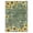 Green, variant on FairOnly 2'x6'Sunflower & Insects Runner Rug for Kitchen Hallway Stain Resistant Machine Washable Non Slip Mat for Entryway Laundry Bathroom,Green