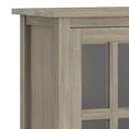thumbnail image 5 of Simpli Home Warm Shaker 32 inch Wide Solid Wood Transitional Low Storage Cabinet in Distressed Grey, 5 of 13