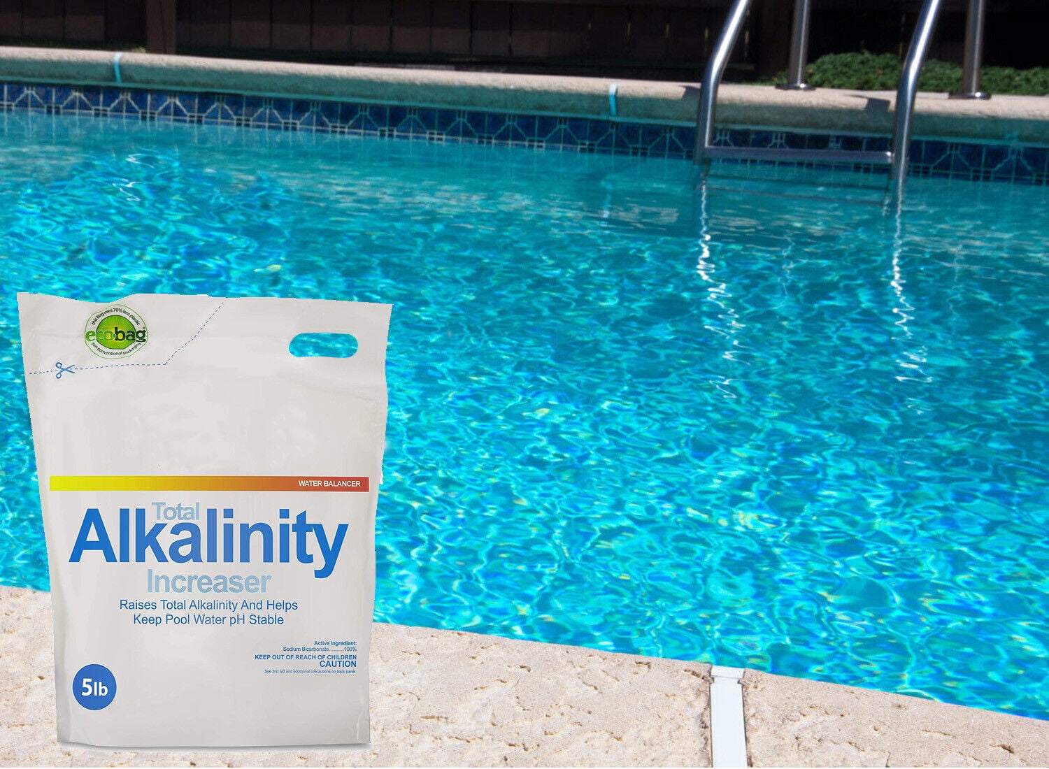 Swimming Pool Alkalinity Up Increaser Plus Sodium Bicarbonate (Choose