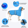 thumbnail image 4 of Dog Raincoat Hooded - Waterproof Reflective Pet Rain Jacket, 4 of 8