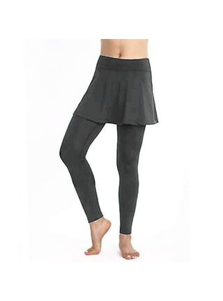 Skirts Tennis Legging Sports Elastic Capris Yoga Women Leggings Pockets  Skirted Yoga Pants Womens Yoga Pants with Back Pockets Womens Active Pants