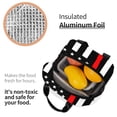 thumbnail image 3 of Defioc Firefighters USA Flag Print Lunch Box,Lunch Bag for Women Men Reusable Insulated Lunch Tote for Work/Office/Picnic/Travel, 3 of 6