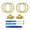 thumbnail image 2 of Botones Perfil Anillos Con Destornillador para Xbox One Elite Series 2 (dos Juegos Equipados Con Destornilladores Dorados), 2 of 9