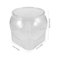 thumbnail image 2 of unbranded Acuario Portátil De Plástico Transparente Con Para De Escritorio U Oficina, 2 of 8