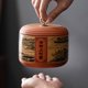 thumbnail image 4 of Tarro de cerámica para té hecho a mano de 750 ml, organizador retro de azúcar y especias, caja de almacenamiento de granos de café de lujo con tapa, artículos de cocina, 4 of 5
