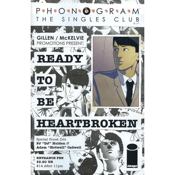 Phonogram: The Singles Club #6 VF ; Image Comic Book