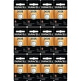 thumbnail image 1 of 12-Pack Duracell 2025 Batteries 3.0 Volt Lithium Coin Button, 1 of 2