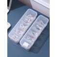 thumbnail image 4 of 1pc Transparent Dust-proof Cable Organizer Box / Hub Box For Desktop Data Cable / Charger Cord Management, With Carry Bag, 4 of 5