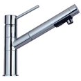thumbnail image 1 of Just JPOM-400 Single Handle kitchen Faucet with Pull-Out 2 Mode Spray- Polished Chrome, 1 of 1