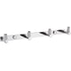 thumbnail image 1 of Gancho de pared sencillo de acero inoxidable para toallas, albornoces, ropa y paños de cocina, ideal para baño, inodoro, sala de estar y cocina. 4 ganchos de 22 cm., 1 of 1