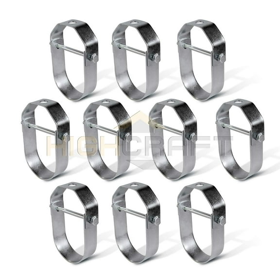 Highcraft 1" Clevis Hanger for Vertical Pipe Support Steel (10-Pk)