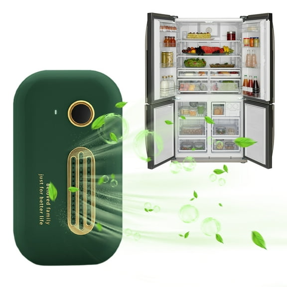 Usloyux Under $5 Mini USB Fridge Deodorizer, Portable Rechargeable Purifier, Refrigerator Odor Eliminator, Car Closet Wardrobe Fresh Air Cleaner