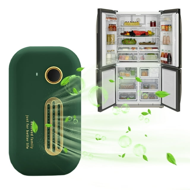SuoKom Mini Usb Fridge Deodorizer,Portable Rechargeable Refrigerator Deodorizer,Reusable Refrigerator Deodorizer for Fridge,Car, Closet, Wardrob