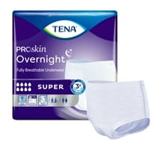TENA ProSkin Overnight Breathable Underwear, Incontinence, Disposable, Large, 14 Ct