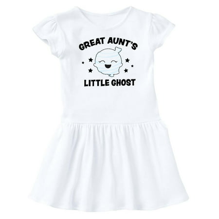 

Inktastic Cute Great Aunt s Little Ghost with Stars Gift Baby Girl Dress
