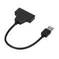 thumbnail image 1 of USB3.0 SATAIII Hard Drive Adapter, 5 Gbps Auto Sleep Function USB3.0 To  Adapter UASP Technology Blue LED Indicator  for SSD, 1 of 7