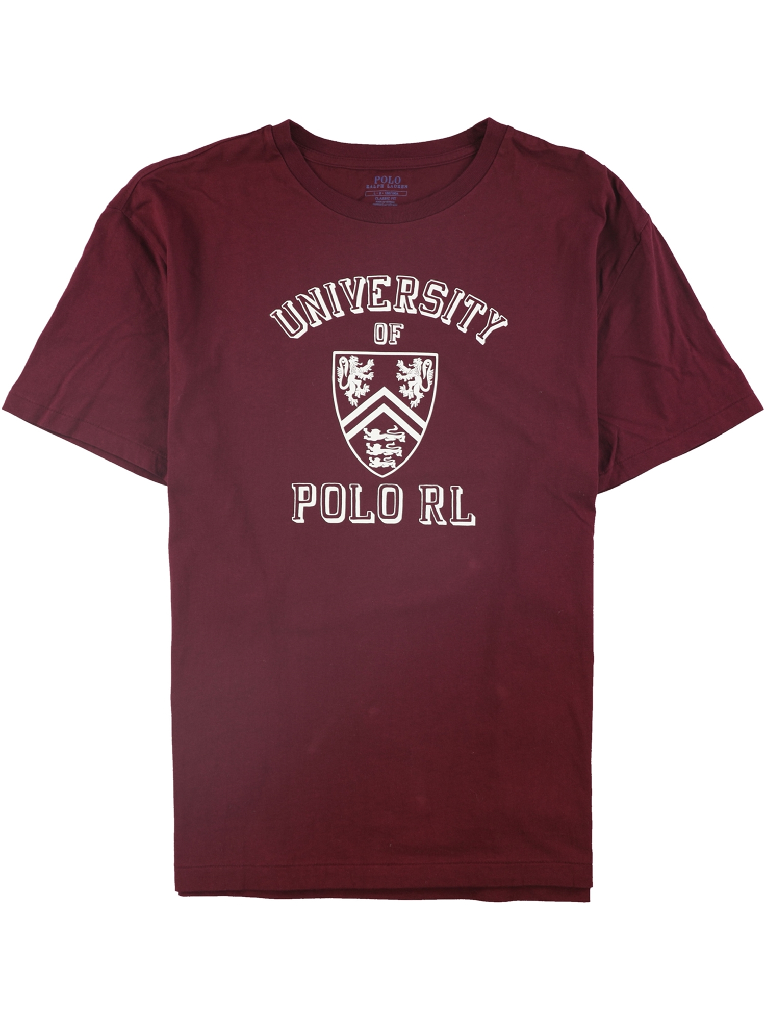 polo ralph lauren classic fit cotton graphic tee
