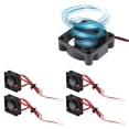 thumbnail image 4 of DC Brushless Cooler Fan, Low Noise 2pin Terminal 3010 DC Cooling Fan Universal Safe Stable  For 3D Printer For Extruder Hot End DC 12V,DC 24V, 4 of 8