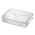 thumbnail image 4 of Caja de almacenamiento de certificados, estuche de almacenamiento de papel para álbumes de recortes portátil transparente de gran capacidad con asa para archivos de documentos, 4 of 8
