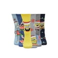 thumbnail image 4 of SpongeBob Men's 6-Pack Crew Socks, Sock Size 10-13, 4 of 5