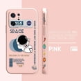 thumbnail image 3 of Funda para OPPO FIND X6 X3 REALME X7 X50 RENO 2 4Z 4 6 Lite 5Z 5F 4G 5G PRO Funda de silicona líquida divertido astronauta paseo espacial, 3 of 5