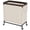 Beige, variant on 2 Section Laundry Hamper, Rolling Laundry Cart with Wheels and Handles, Laundry Room Double Sorter for Organizer and Storage, 26.4 Gal(100L), Beige