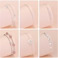 thumbnail image 2 of Pulsera con abalorio de la suerte de Plata de Ley 925 para mujer, cadena, brazaletes redondos, joyería de calidad de lujo a la moda, accesorios de Navidad Tan Jianjun unisex, 2 of 2