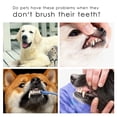 thumbnail image 6 of Three Sided Pet Toothbrush Dog Brush Addition Bad Breath Tartar Teeth Care Dog Cat Cleaning Mouth, Dog Toothbrushs, Dog Tooth Brush Dog Tooth Brushing Kit for Puppy Cat Cleaning Mouth Teeth, 6 of 9