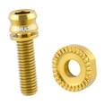 thumbnail image 2 of Reemplazo del perno del desviador delantero de la bicicleta Fijación profesional del desviador de titanio Oro, 2 of 9