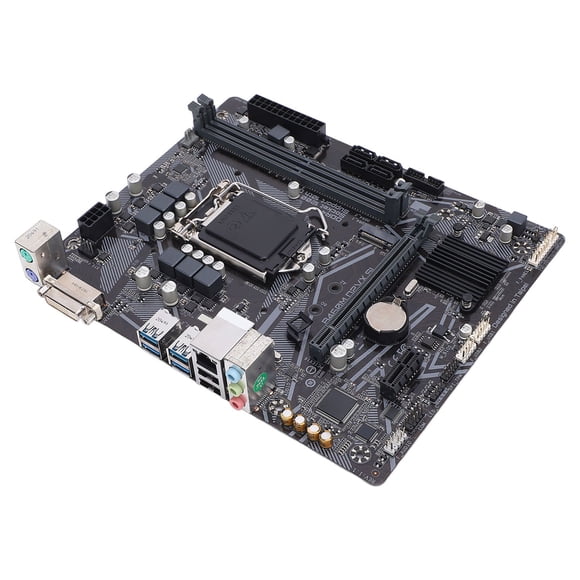 Desktop PC Motherboard, PCI E 3.0 M.2 Interface Support LGA 1200 M ATX Motherboard  for Core 10th Gen CPU