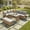 Brown, variant on YIORTWO 5-Piece Outdoor Sectional Sofa Set, Rattan Wicker Patio Conversation Set with 2 Extendable Side Tables and Dining Table, Seats 7, Brown