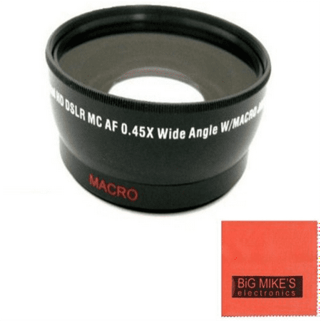 72mm Wide Angle Lens For Nikon DF, D90, D3000, D3100, D3200, D3300, D5000, D5100, D5200, D5300, D5500, D7000, D7100, D300, D300s, D600, D610, D700, D750, D800, D810, D810A Digital SLR Cameras Which (Best Wide Angle Lens For Nikon D600)