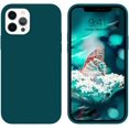 thumbnail image 1 of IBAOLEA Compatible for iPhone 12 Pro Max Case 6.7" 5G Liquid Silicone Soft Gel Rubber Slim Thin Microfiber Lining Cushion Texture Cover Protective Phone Cases for iPhone 12 Pro Max 2020 Teal, 1 of 9