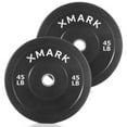 thumbnail image 4 of Xmark Bumper Plates - Black Stainless Steel - 35 LB (Pair), 4 of 4