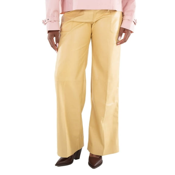 Stella Mccartney Wide Leg Altermat Trousers, Brand Size 40 (US Size 6)