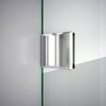 thumbnail image 6 of DreamLine Aqua Swing 56-60 in. W x 58 in. H Frameless Tub Door with Extender Panel in Chrome, 6 of 10