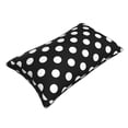 thumbnail image 3 of Disketp Pillow Covers Black And White Polka Dot Pattern Throw Pillow Case Cushion Covers,Cushion For Bedroom,Couch,Home-20"X30", 3 of 8