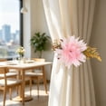 thumbnail image 6 of Antqov Curtain Tiebacks, Cute Flower Curtain Holdbacks No Drill Curtain Ties Decorative Curtain Clips for Living Room, Bedroom, Office, Home Supplies, 6 of 6