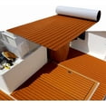 thumbnail image 4 of TBVECHI EVA Faux Teak Decking Sheet for Boat, 35.4"X94.5" Car Boat Marine Self-Adhesive Teak Floor Decking Sheet, 4 of 17