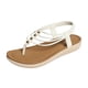 thumbnail image 1 of Sandalias Planas con Correas de Tobillo Multi Correa Pie Post, Plantillas para Pies Planos Acolchados Verano, 1 of 9