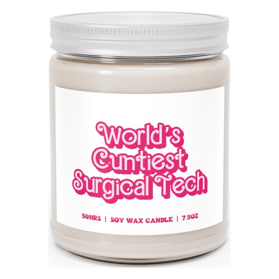 22Gifts Surgical Tech Technologist Candle, Gifts, Decor, Scented