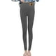 thumbnail image 1 of Gibobby leggings yoga Pantalones ajustados de invierno para mujer, de cintura alta, gruesos y cálidos, con Control del Abdomen（Gris， XXL), 1 of 5