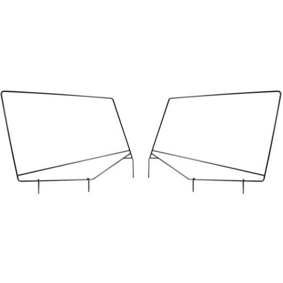 Rugged Ridge by RealTruck Door Skin Frame Kit for Wrangler YJ | Upper, Steel | 13701.80 | Compatible with 1987-1995 Jeep Wrangler YJ