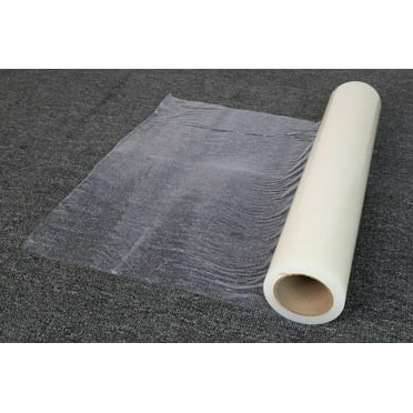 Carpet Guard, Carpet Protector, Clear, With Adhesive, 24" x 200'