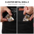 thumbnail image 3 of Los colores dentro-theme Copper Metal Lighter Shell, Premium Replacement Refillable Lighter Case with Durable Metal Construction, Compatible with Zippo and Most Standard Lighter Models, 3 of 6