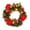 D/40CM, variant on 30cm/40cm Christmas Wreath With LED Lights Xmas Front Door Hanging Home Decors